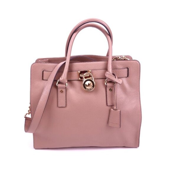 Michael Kors Hamilton in Pebble Leather- Camel - Picture 2 of 6